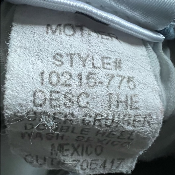 MOTHER The Super Cruiser Double Heel Flare Jeans In Sexico Mexico Size 29 - Picture 13 of 14